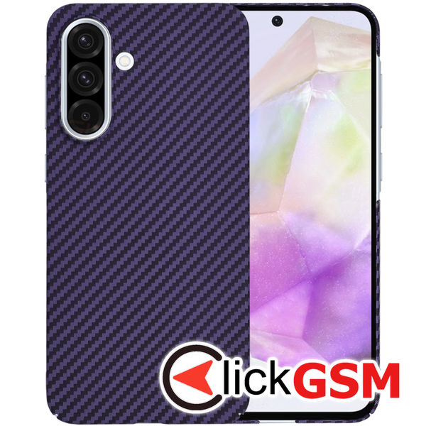 Techsuit - Carbonite FiberShell - Samsung Galaxy A36 5G - Purple
