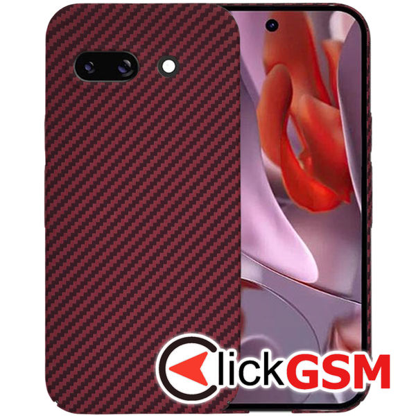 Techsuit - Carbonite FiberShell - Google Pixel 9a - Red