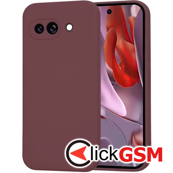 Techsuit - SoftFlex - Google Pixel 9a - Plum Red