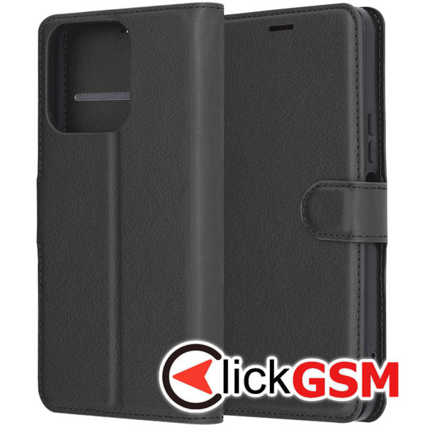 Techsuit - Leather Folio - Honor X5b - Black