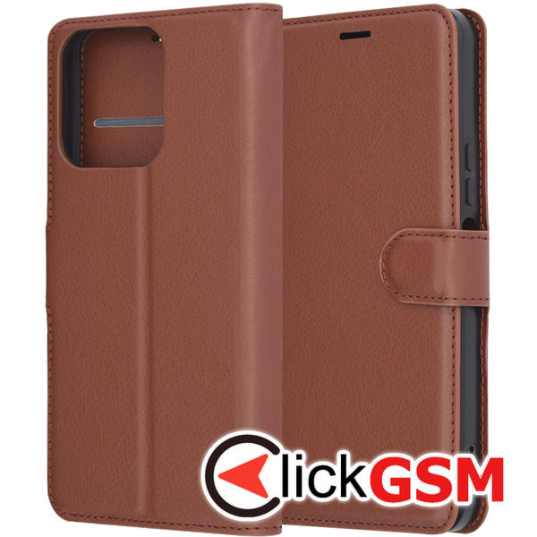 Techsuit - Leather Folio - Honor X5b - Brown