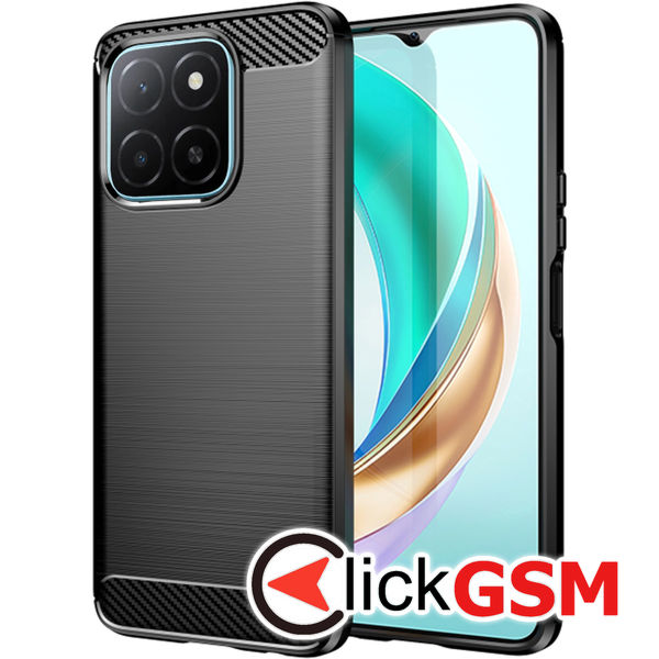 Techsuit - Carbon Silicone - Honor X5b - Black