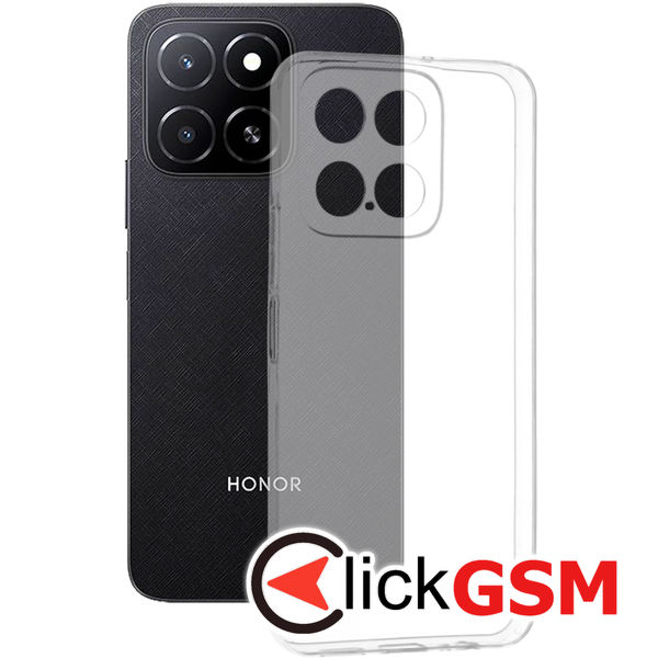 Techsuit - Clear Silicone - Honor X5b - Transparent