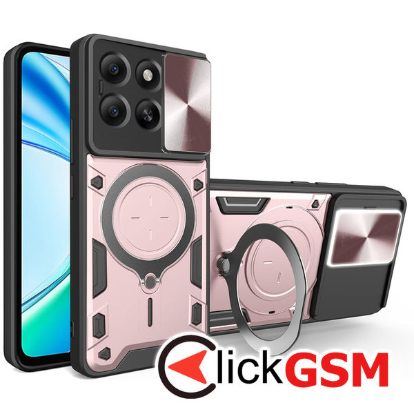 Techsuit - CamGuard Pro - Honor X5b - Rose Gold