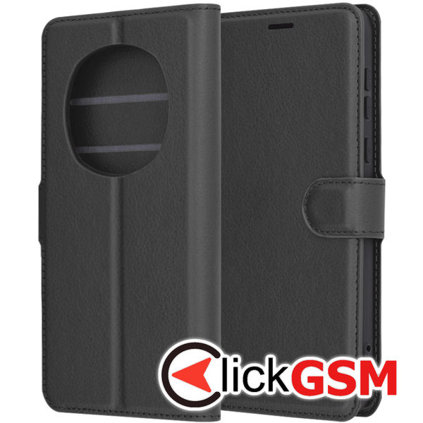Techsuit - Leather Folio - Honor Magic7 Pro - Black