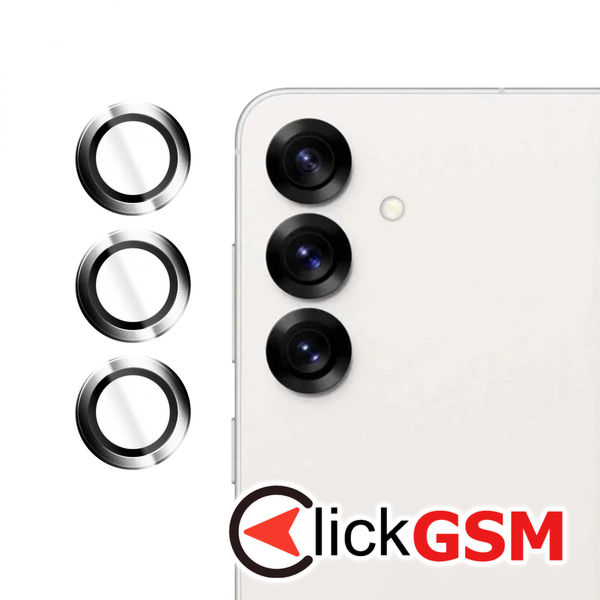 Lito - S+ Camera Glass Protector - Samsung Galaxy S25 Plus - Silver