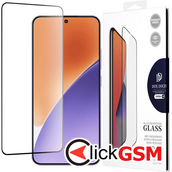 Dux Ducis - Tempered Glass - Xiaomi 15 - Black