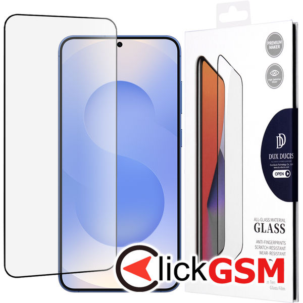 Dux Ducis - Tempered Glass - Samsung Galaxy S25 - Black