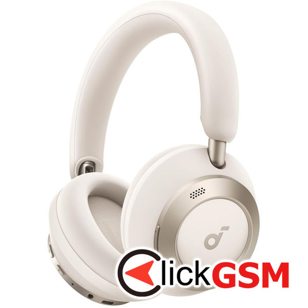 Anker - Wireless Headphones SoundCore Space One Pro (A3062G21) - Bluetooth 5.3, Active Noise Cancelling, Hi-Res - White