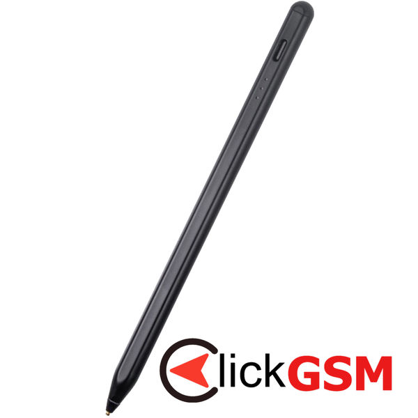 Techsuit - Stylus Pen (S3) - for Phones and Tablets, Universal, Active, Type-C, Fast Charging, 130mAh - Black