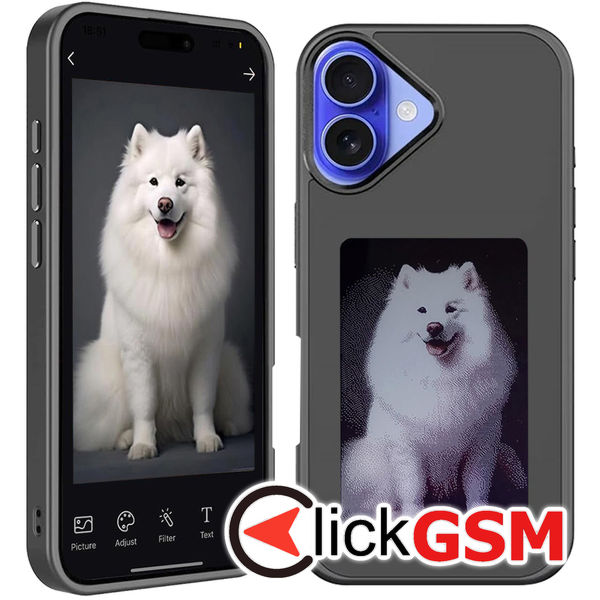 Techsuit - SmartScreen NFC - iPhone 16 - Black