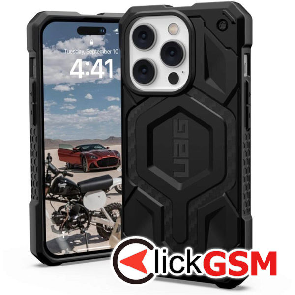 UAG - Monarch Pro MagSafe - iPhone 14 Pro - Carbon Fiber