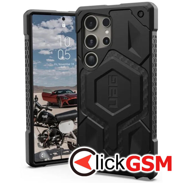 UAG - Monarch - Samsung Galaxy S24 Ultra - Carbon Fiber
