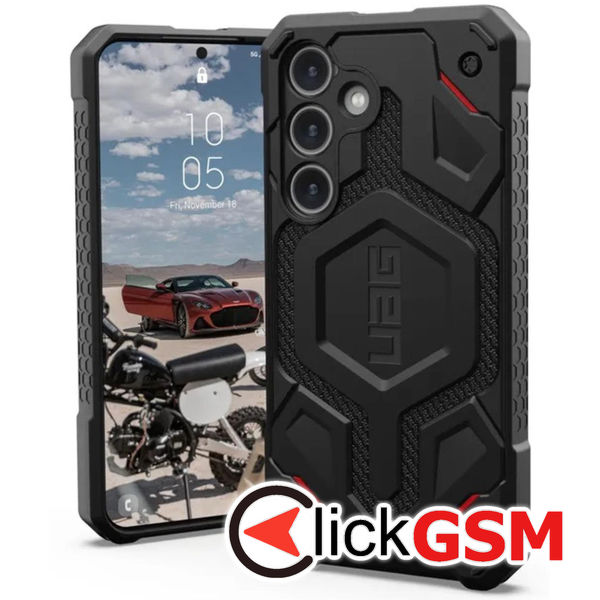 UAG - Monarch - Samsung Galaxy S24 - Kevlar Black