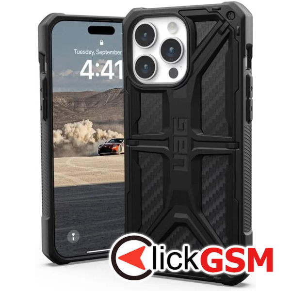 UAG - Monarch - iPhone 15 Pro Max - Carbon Fiber