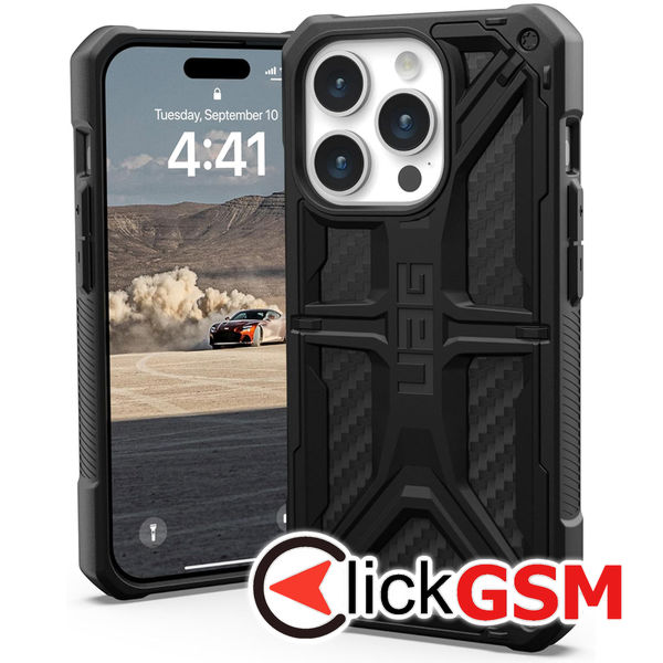 UAG - Monarch - iPhone 15 Pro - Carbon Fiber