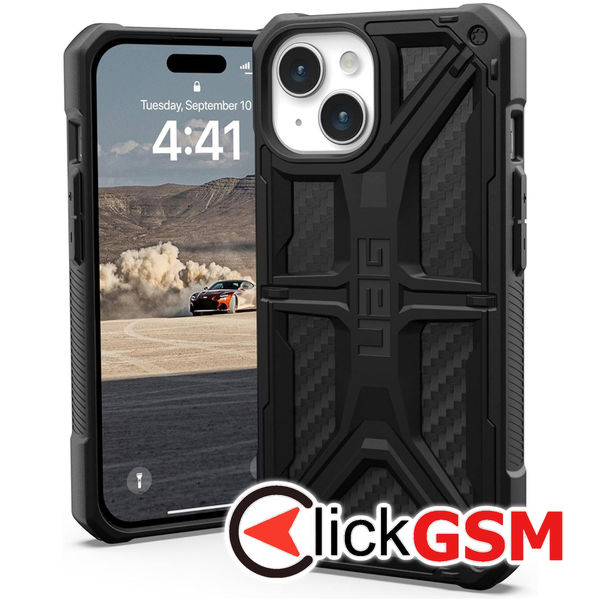 UAG - Monarch - iPhone 15 - Carbon Fiber