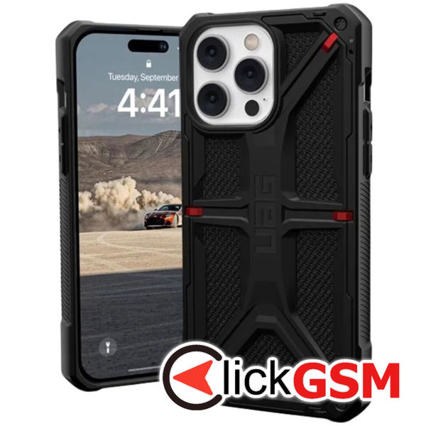 UAG - Monarch - iPhone 14 Pro Max - Kevlar Black