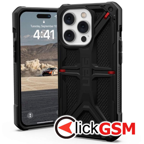 UAG - Monarch - iPhone 14 Pro - Kevlar Black