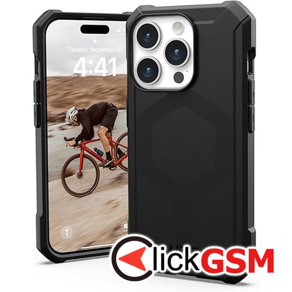 UAG - Essential Armor MagSafe - iPhone 15 Pro Max - Black