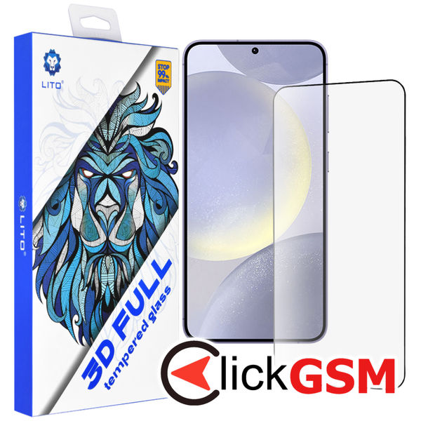 Lito - 3D Full Ultra Thin - Samsung Galaxy S24 Plus - Black