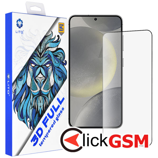 Lito - 3D Full Ultra Thin - Samsung Galaxy S24 - Black