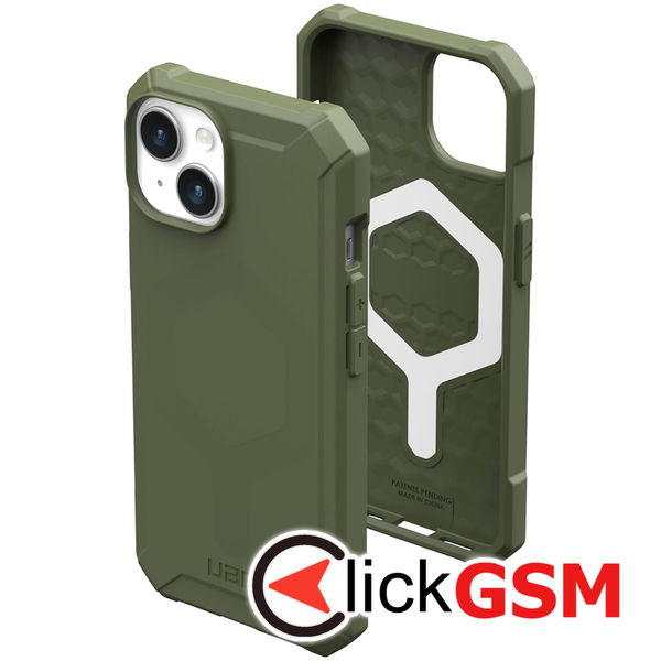 UAG - Essential Armor MagSafe - iPhone 15 - Olive Drab