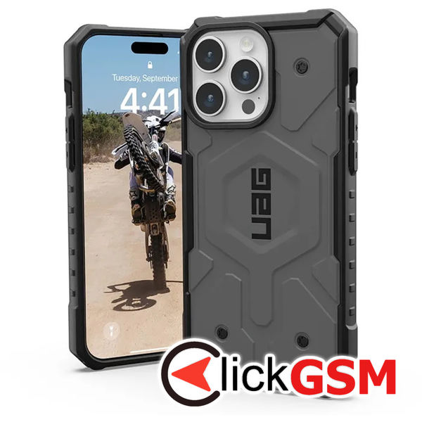 UAG - Pathfinder MagSafe - iPhone 16 Pro Max - Silver