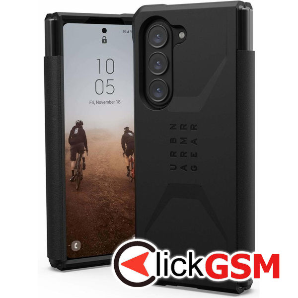UAG - Civilian - Samsung Galaxy Z Fold5 - Black