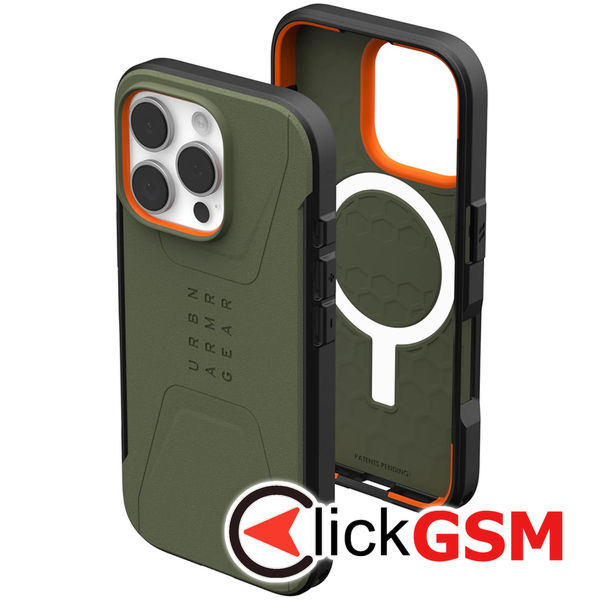 UAG - Civilian MagSafe - iPhone 16 Pro - Olive Drab