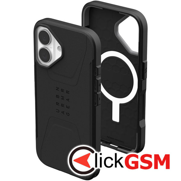 UAG - Civilian MagSafe - iPhone 16 - Black