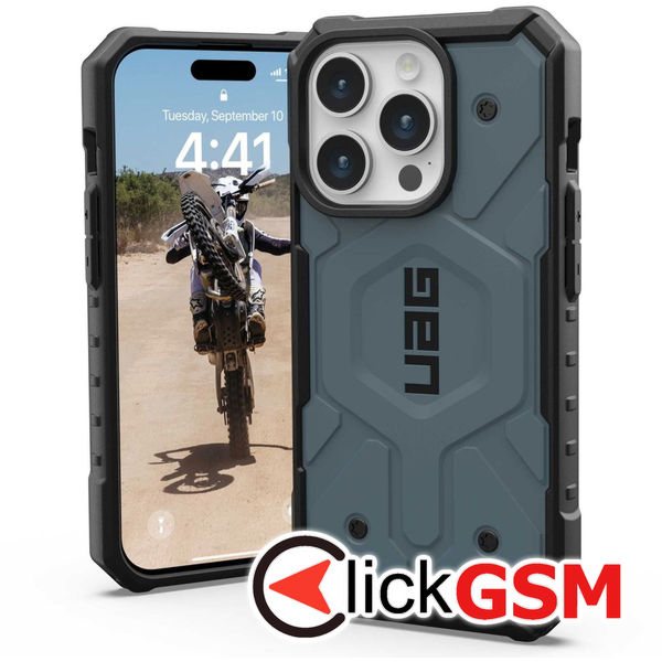 UAG - Pathfinder MagSafe - iPhone 15 Pro Max - Cloud Blue