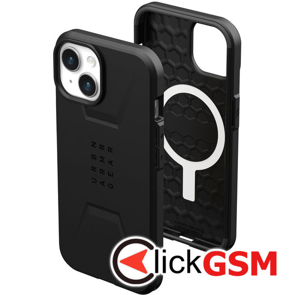 UAG - Civilian MagSafe - iPhone 15 Plus - Black