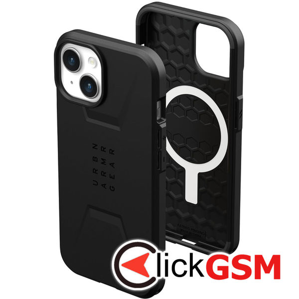UAG - Civilian MagSafe - iPhone 15 - Black