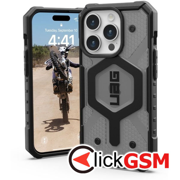 UAG - Pathfinder MagSafe - iPhone 15 Pro - Ash