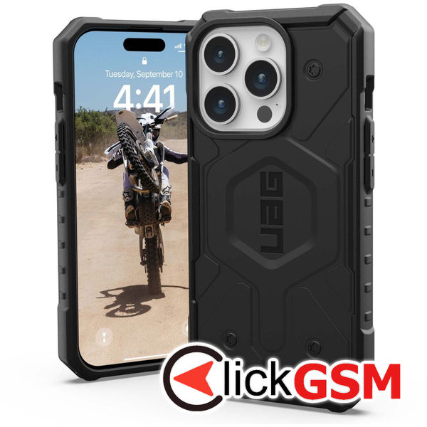 UAG - Pathfinder MagSafe - iPhone 15 Pro - Black