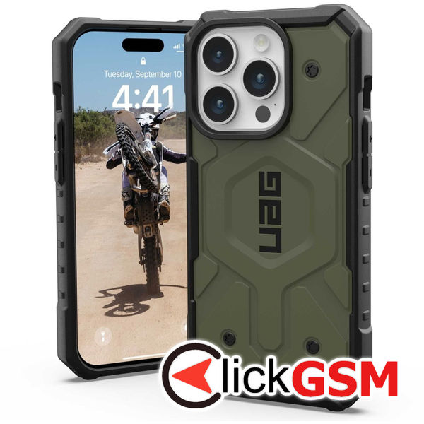 UAG - Pathfinder MagSafe - iPhone 15 Pro - Olive Drab