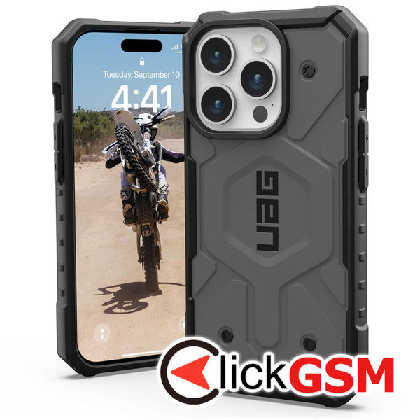 UAG - Pathfinder MagSafe - iPhone 15 Pro - Silver