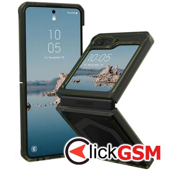 UAG - Plyo Pro - Samsung Galaxy Z Flip5 - Olive / Space Grey