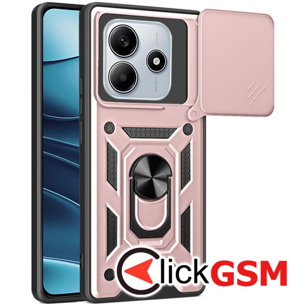 Techsuit - CamShield Series - Xiaomi Redmi Note 14 5G - Rose Gold