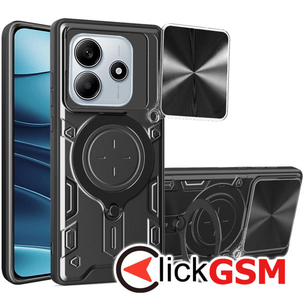 Techsuit - CamGuard Pro - Xiaomi Redmi Note 14 5G - Black