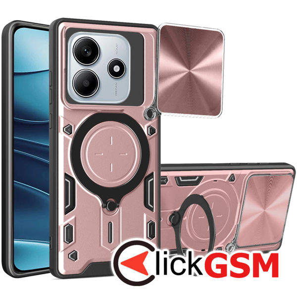 Techsuit - CamGuard Pro - Xiaomi Redmi Note 14 5G - Rose Gold
