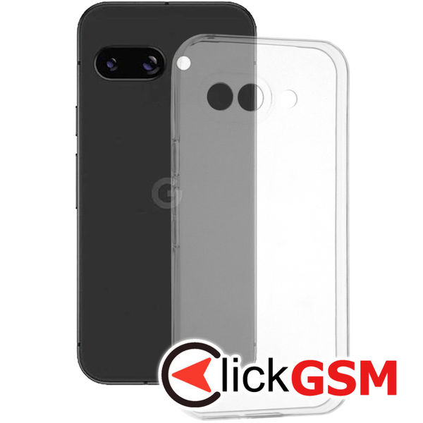 Techsuit - Clear Silicone - Google Pixel 9a - Transparent
