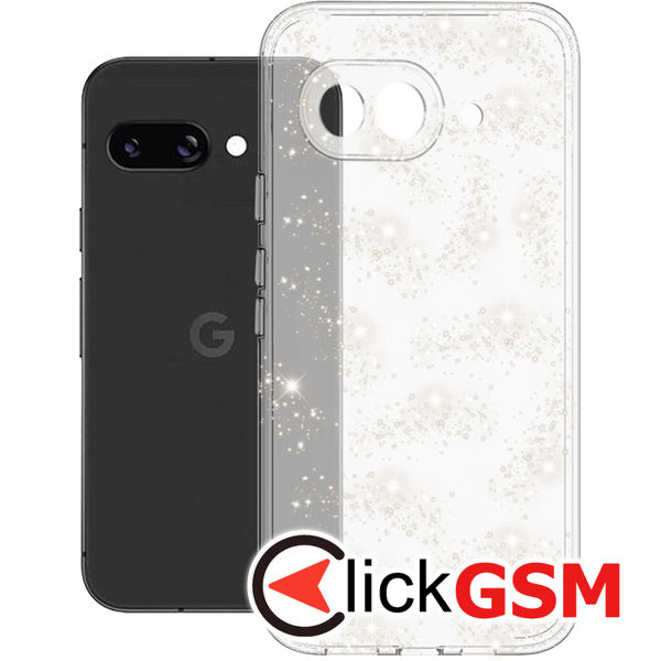 Techsuit - SparkleSkin Series - Google Pixel 9a - Clear