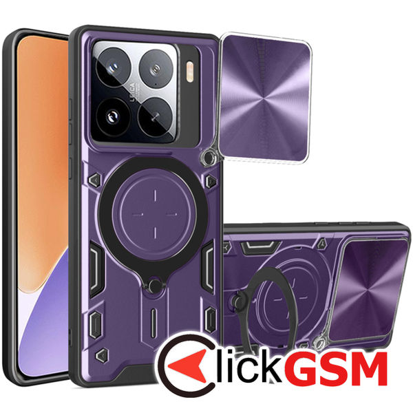 Techsuit - CamGuard Pro - Xiaomi 15 - Purple