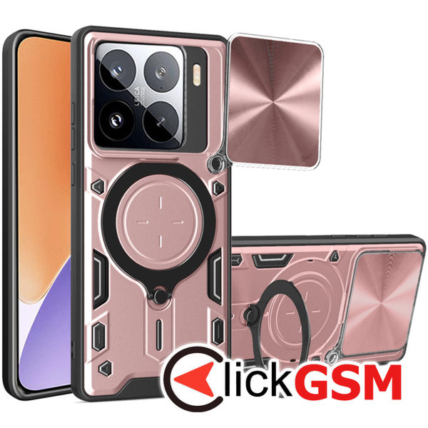 Techsuit - CamGuard Pro - Xiaomi 15 - Rose Gold