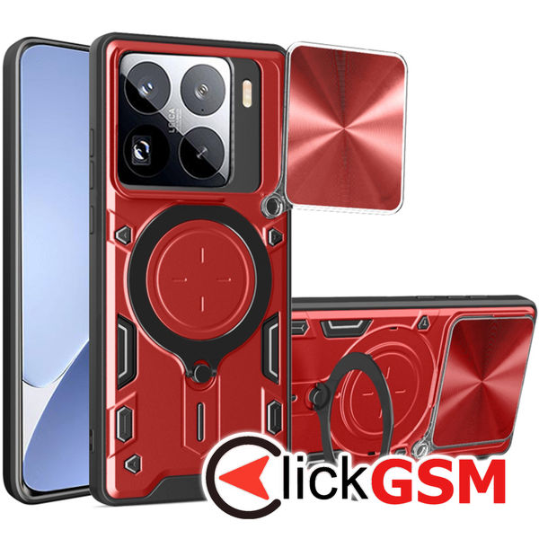 Techsuit - CamGuard Pro - Xiaomi 15 Pro - Red