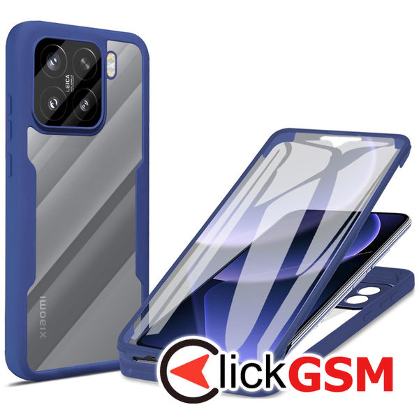 Techsuit - ColorVerse 360 Series + Screen Protector - Xiaomi 15 - Blue