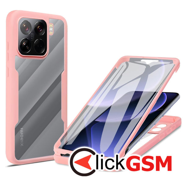 Techsuit - ColorVerse 360 Series + Screen Protector - Xiaomi 15 Pro - Pink