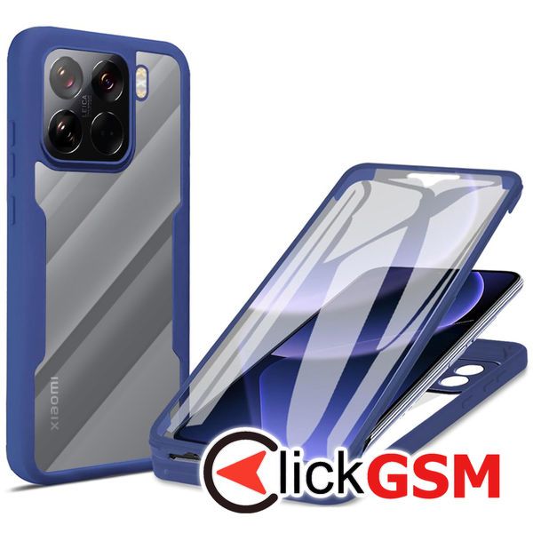 Techsuit - ColorVerse 360 Series + Screen Protector - Xiaomi 15 Pro - Blue